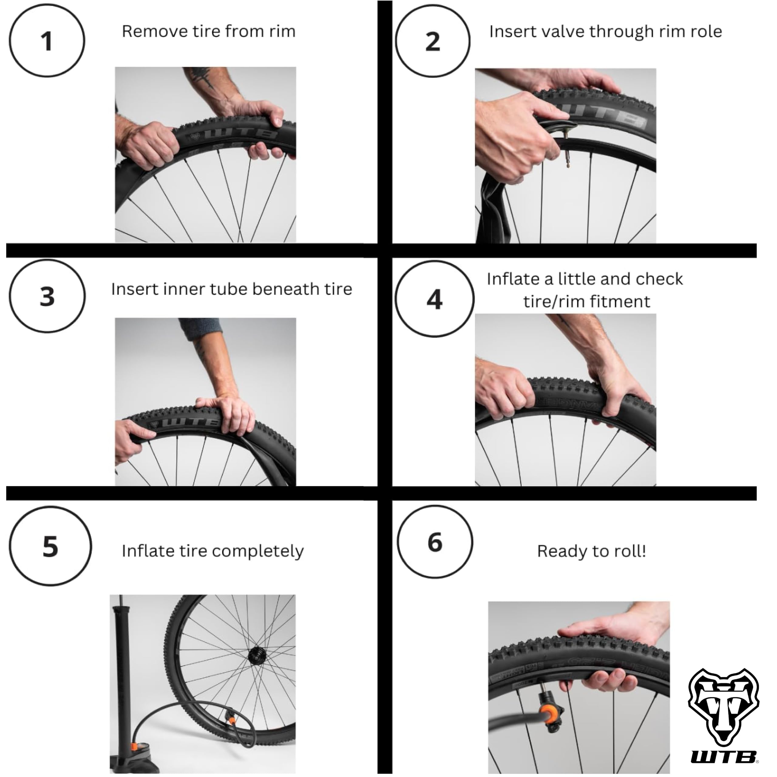 Amazon | WTB 650b x 47 インナーチューブ (27.5 x 1.75/2.1インチ